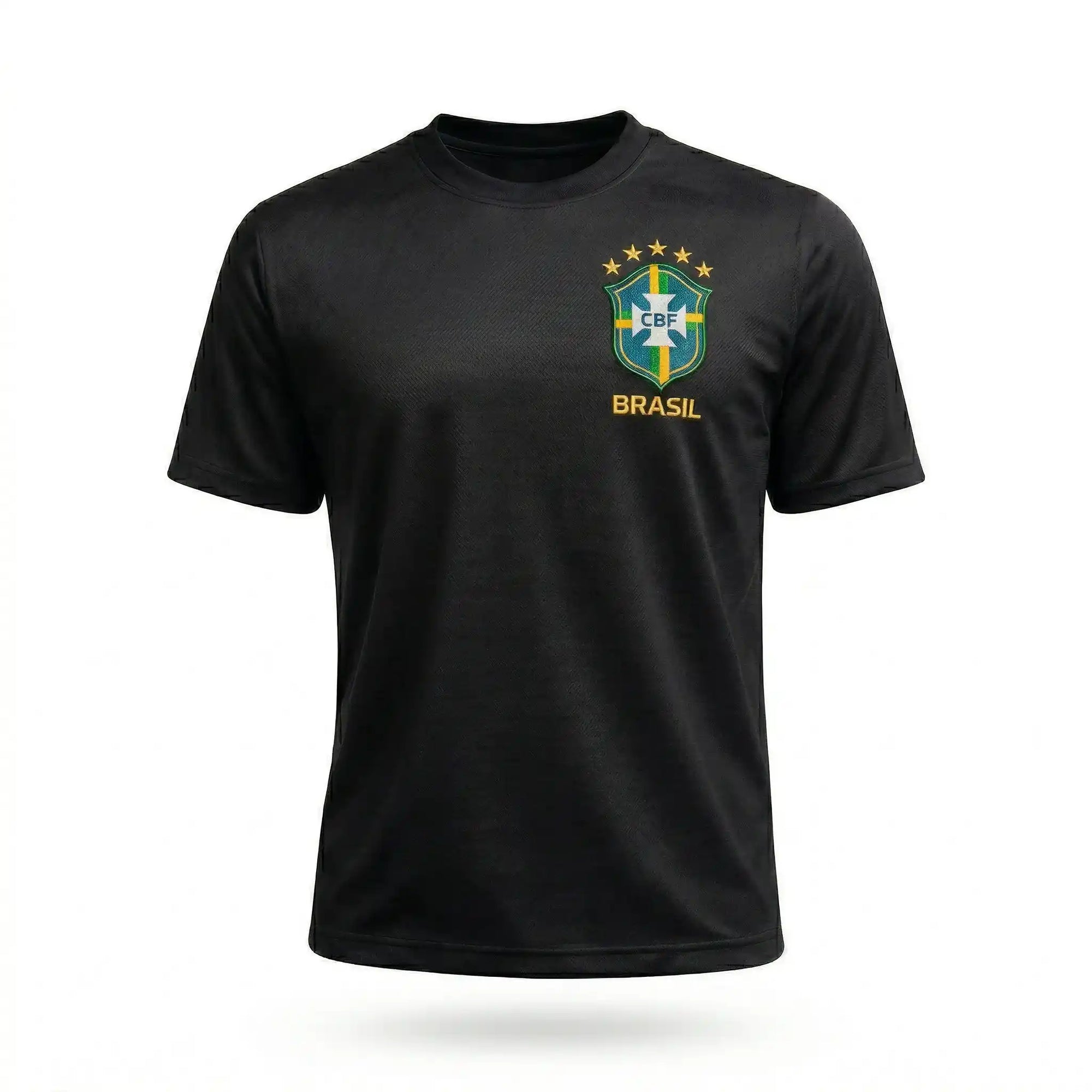 Camisa Brasil Bordada Dry Fit Torcida Feminina Copa 2026 | VAI DAR BRASIL