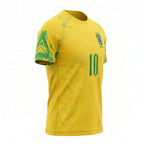 Camisa Dry-fit Brasil ✦ Brasão N°10 Proteção UV | VAI DAR BRASIL