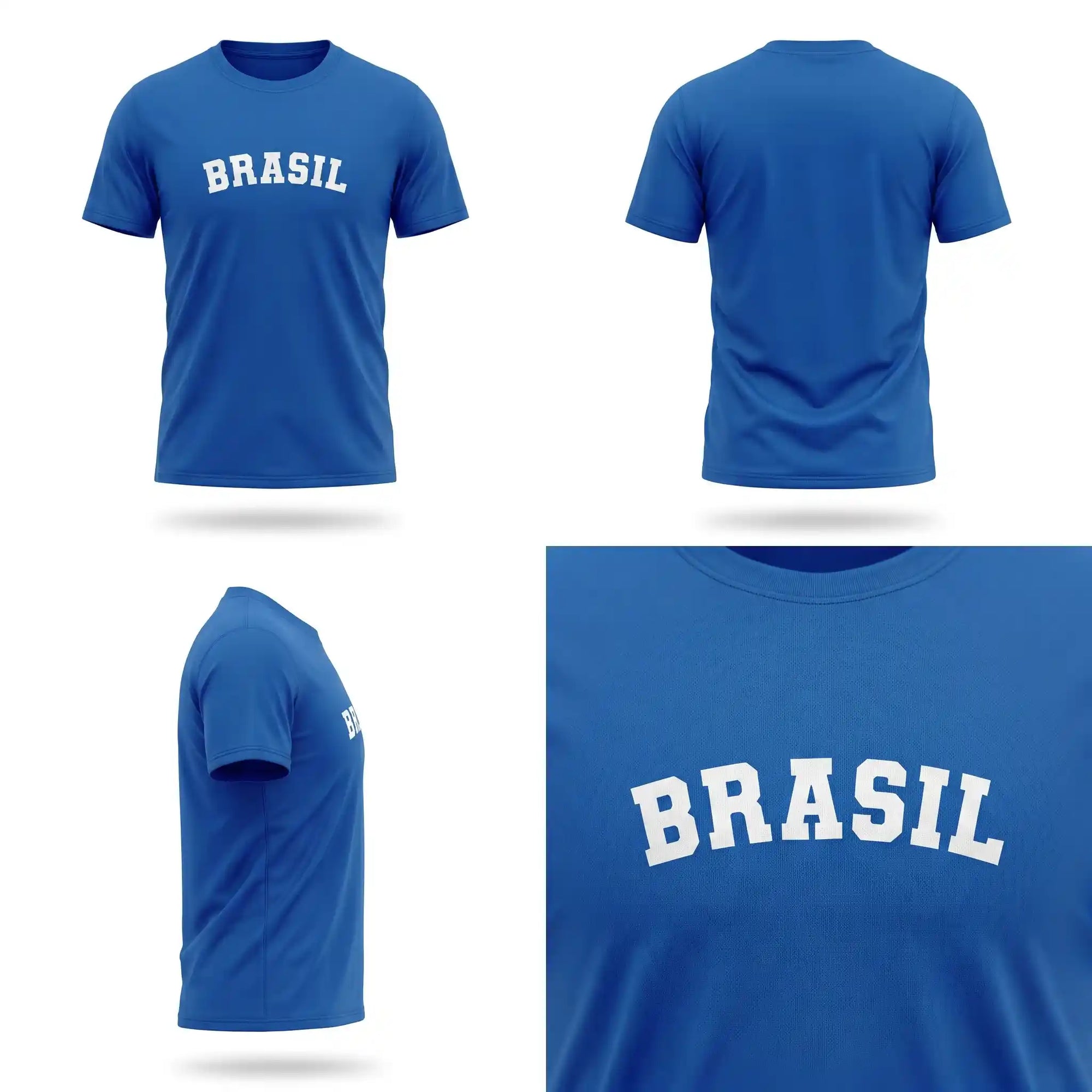 Camiseta Dry-fit Premium BRASIL ✦ Torcedor Masculina Copa | VAI DAR BRASIL