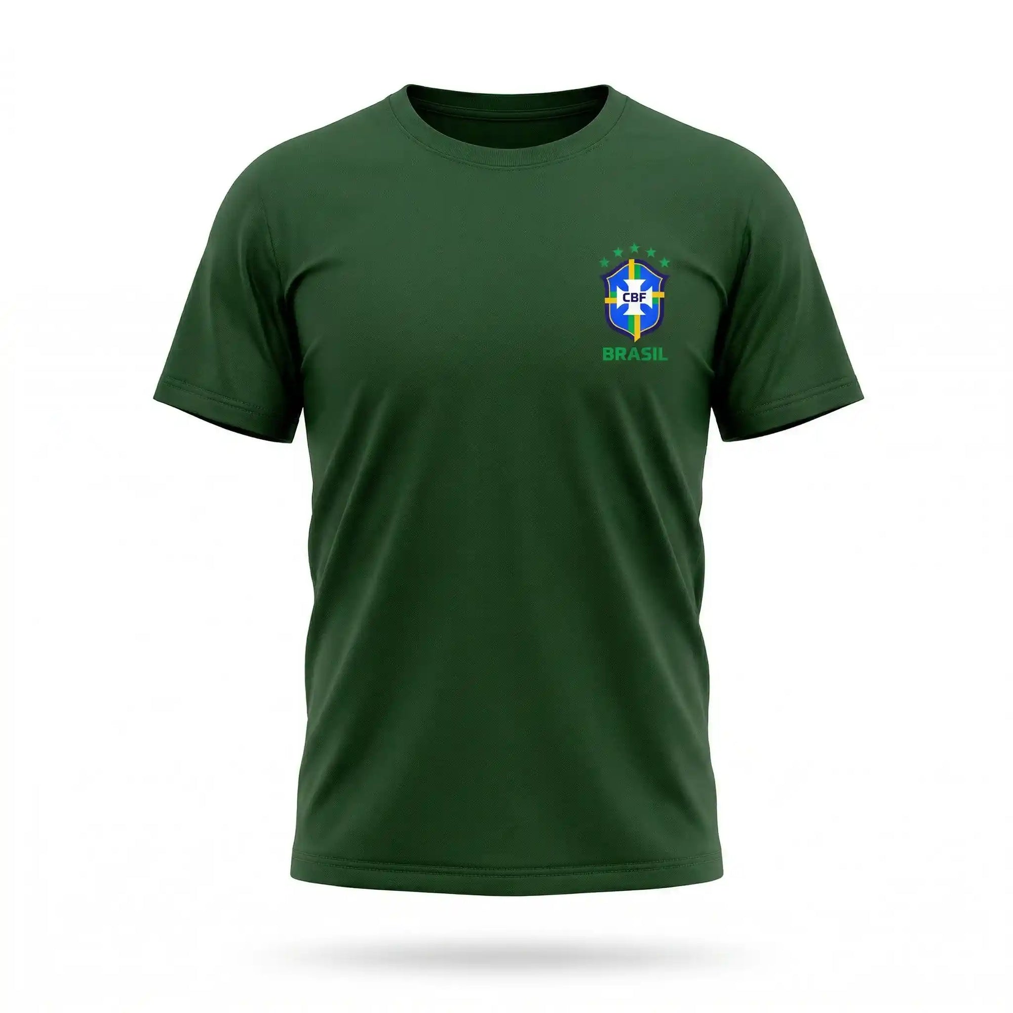 Camiseta infantil brasil bandeira algodão verde nome brasil — VAI DAR BRASIL Copa do Mundo 2026
