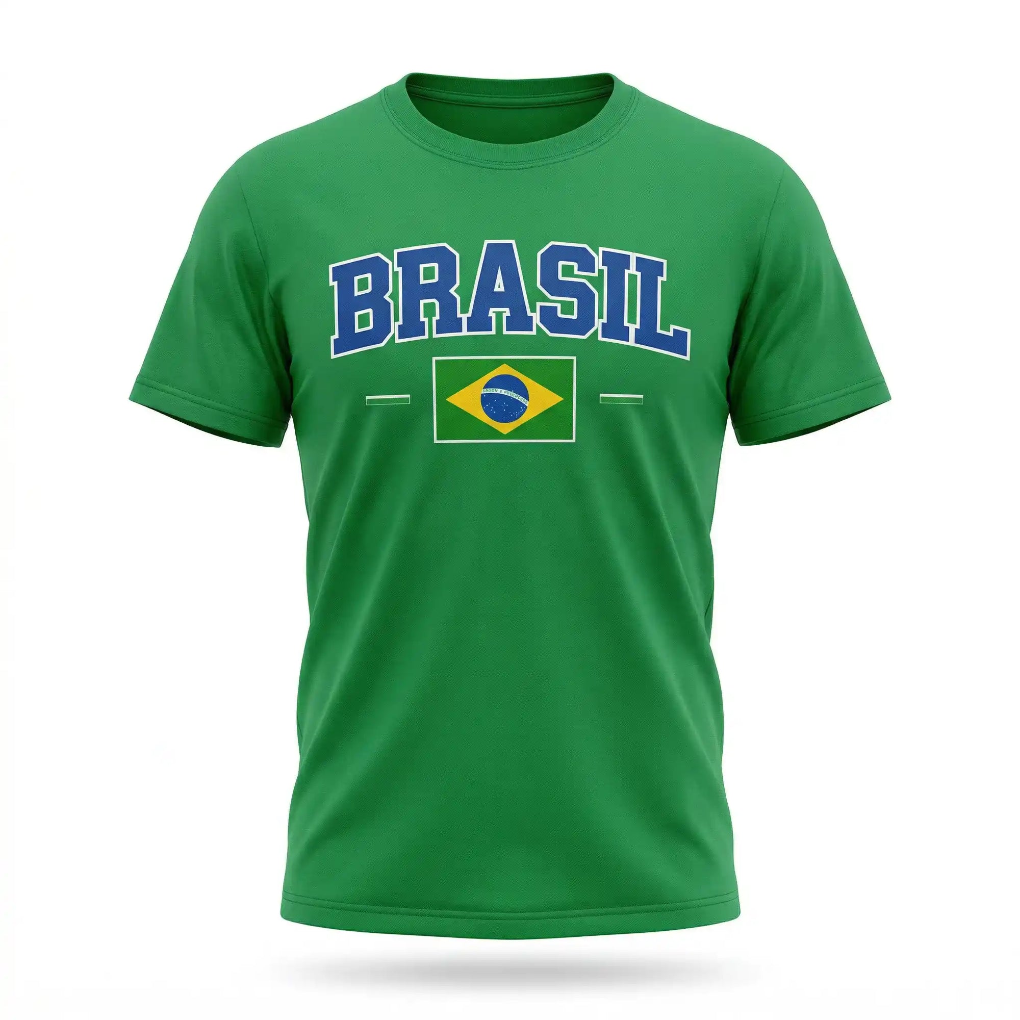 Camiseta infantil brasil bandeira algodão verde nome brasil — VAI DAR BRASIL Copa do Mundo 2026
