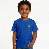 Camisa Infantil Seleção Brasileira Algodão Copa 2026 | VAI DAR BRASIL