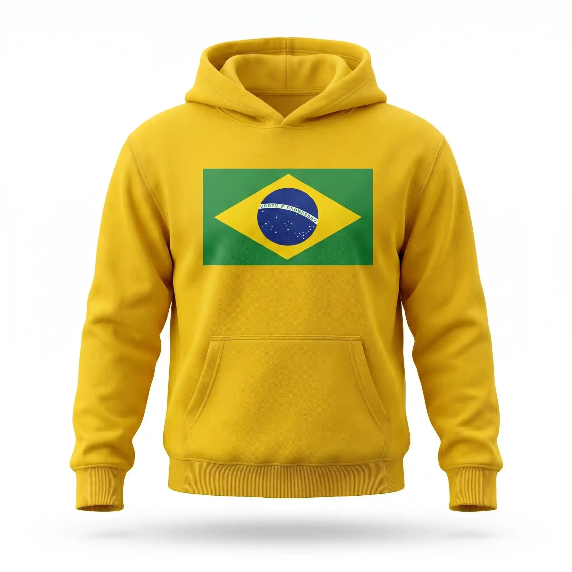 Moletom Infantil Bandeira Brasil ✦ Fleece Unissex Copa | VAI DAR BRASIL