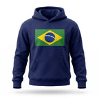 Moletom Infantil Bandeira Brasil ✦ Fleece Unissex Copa | VAI DAR BRASIL