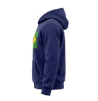 Moletom Infantil Bandeira Brasil ✦ Fleece Unissex Copa | VAI DAR BRASIL