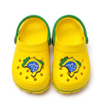 Papete infantil brasil mapa pvc micro expandido verde leve unissex — VAI DAR BRASIL Copa 2026