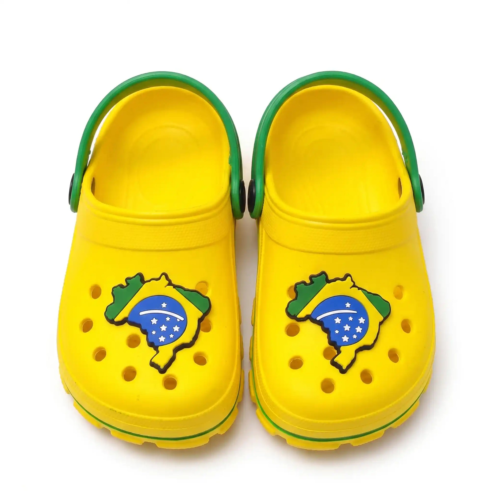 Papete infantil brasil mapa pvc micro expandido verde leve unissex — VAI DAR BRASIL Copa 2026