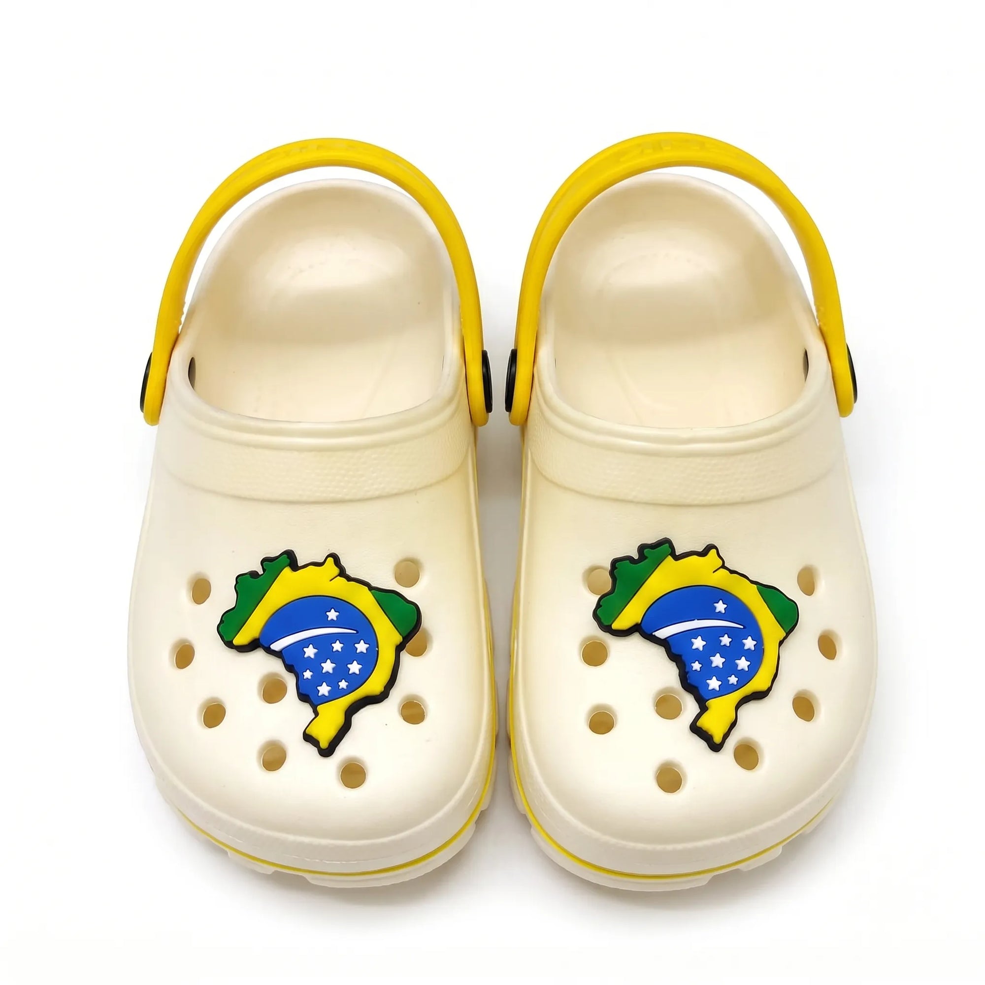 Papete infantil brasil mapa pvc micro expandido verde leve unissex — VAI DAR BRASIL Copa 2026