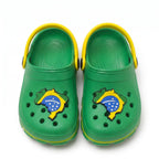 Papete infantil brasil mapa pvc micro expandido verde leve unissex — VAI DAR BRASIL Copa 2026