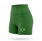 Short Academia Brasil ✦ Suplex Forrado Copa | VAI DAR BRASIL