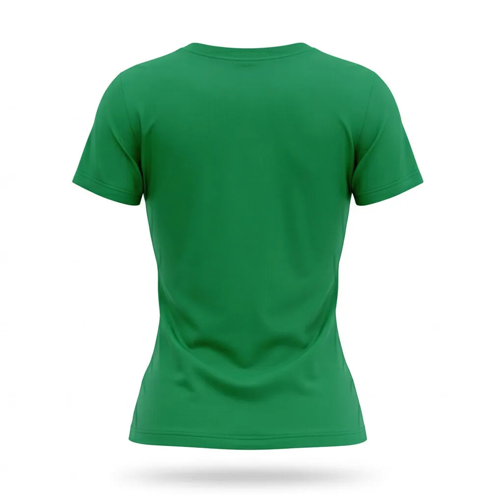 T-shirt Brasil ✦ Coração Bandeira Strass Brilhante Copa | VAI DAR BRASIL